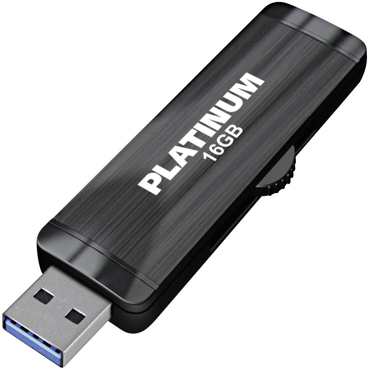 PLATINUM USB-STICK 16G DOUBLE SLIDER 3.0