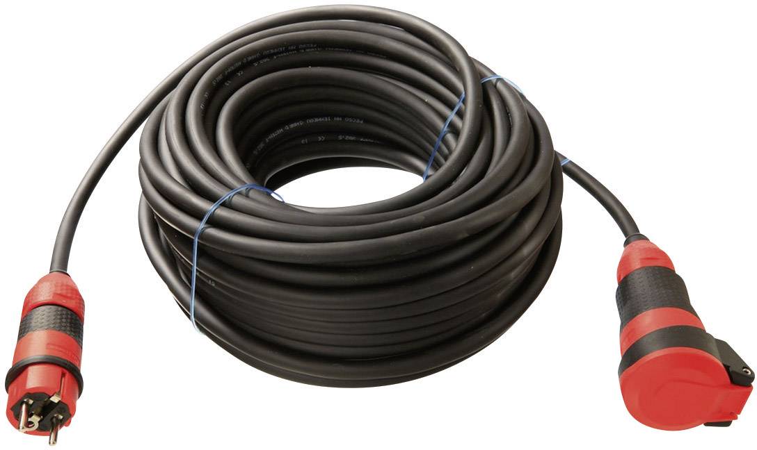 AS Schwabe 62250 Strom Verlängerungskabel 16A Schwarz 10.00m H07RN-F 3G 1,5mm²