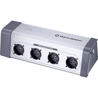 Oehlbach 13040 Überspannungsschutz-Steckdosenleiste 8fach Silber, Grau Schutzkontakt 1St. Oehlbach 13040 Überspannungsschutz-Steckdosenleiste 8fach Silber, Grau Schutzkontakt 1St.