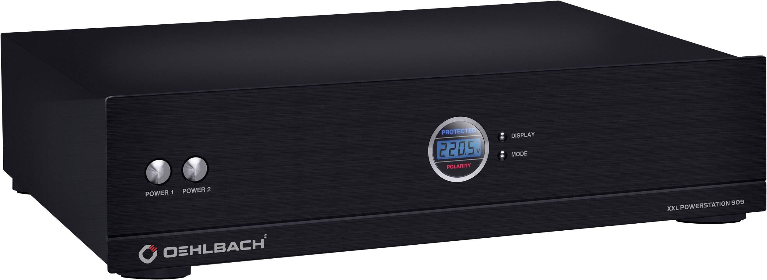 Oehlbach 13050 Steckdosenleiste 19 Zoll 8fach Schwarz 1St.