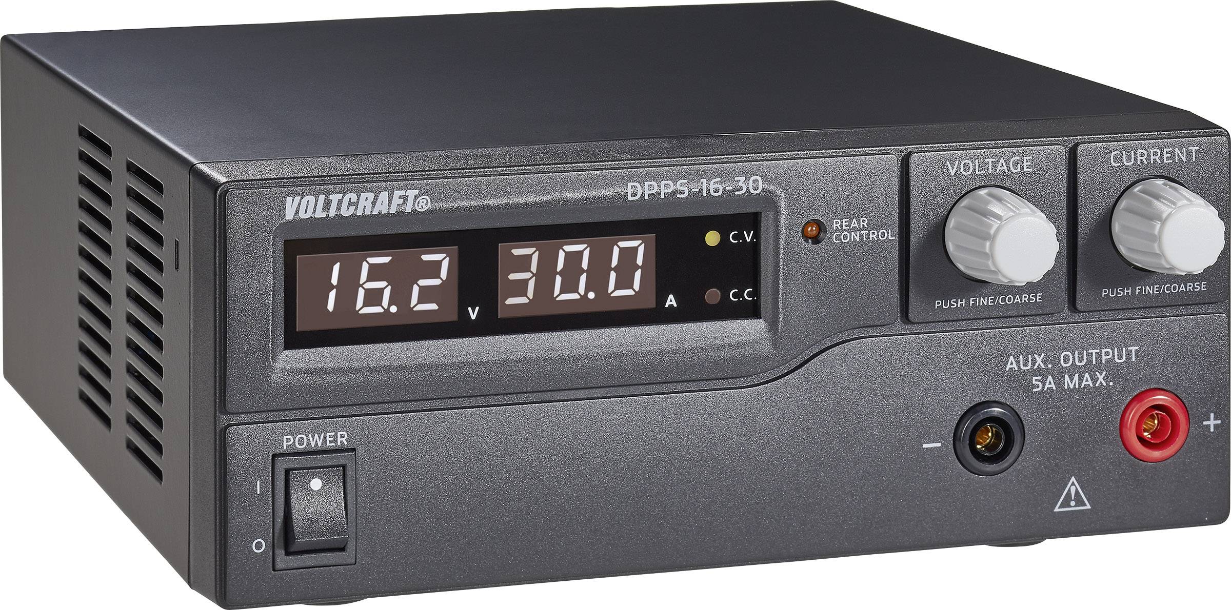 VOLTCRAFT DPPS-16-30 Labornetzgerät, einstellbar 1 - 16 V/DC 0 - 30A 480W USB programmierbar Anzahl Ausgänge 1 x