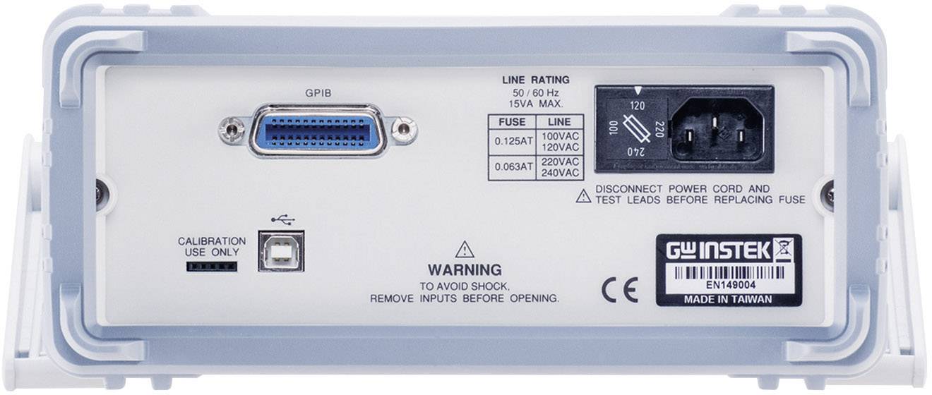 GW Instek GDM-8342USB Tisch-Multimeter digital CAT II 600V Anzeige (Counts): 50000