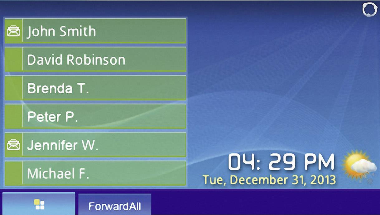 Grandstream GXP-2160 Systemtelefon,VoIP Bluetooth, Headsetanschluss Farbdisplay Schwarz, Silber