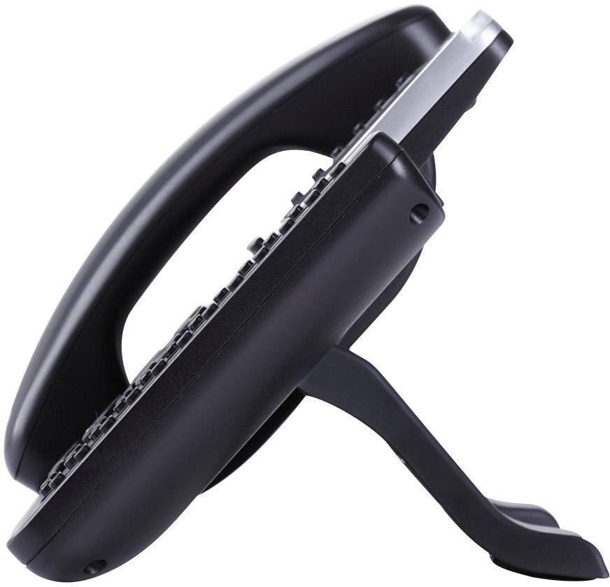 Grandstream GXP-2160 Systemtelefon,VoIP Bluetooth, Headsetanschluss Farbdisplay Schwarz, Silber