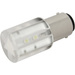 CML 1856123W LED-Signalleuchte Kaltweiß BA15d 230 V/AC 380 mcd