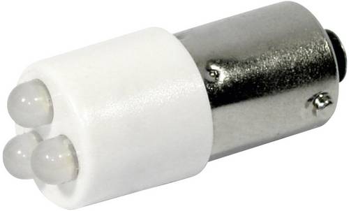 CML Innovative Technologies 1862035W3 LED-Signalleuchte Kaltweiß BA9s 24 V/DC, 24 V/AC 2400 mcd