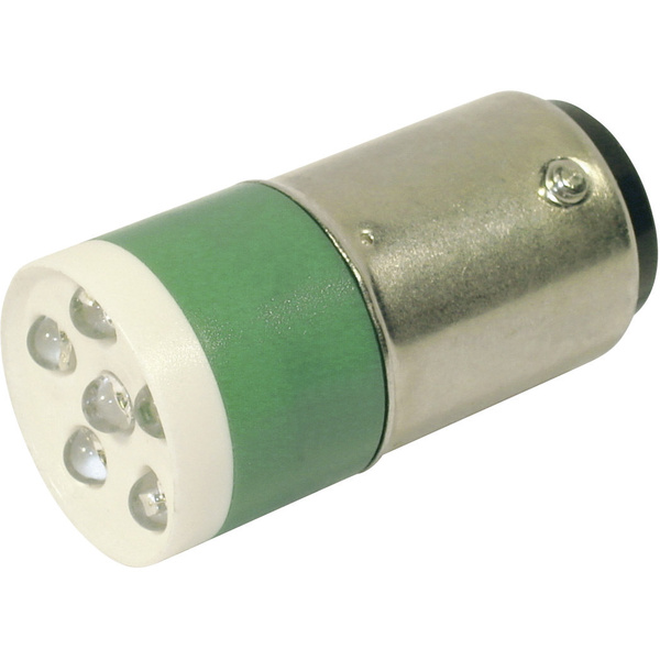 CML 18640351 LED-Signalleuchte Grün BA15d 24 V/DC, 24 V/AC 3150 mcd