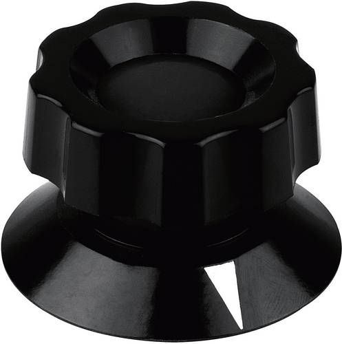 Mentor 474.81 474.81 Drehknopf Schwarz (Ø x H) 58 mm x 35.5 mm 1 St.