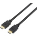 SpeaKa Professional HDMI Anschlusskabel [1x HDMI-Stecker - 1x HDMI-Stecker] 10 m Schwarz