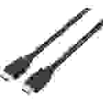 SpeaKa Professional HDMI Anschlusskabel HDMI-A Stecker, HDMI-A Stecker 10.00m Schwarz SP-7870112 Audio Return Channel, vergoldete