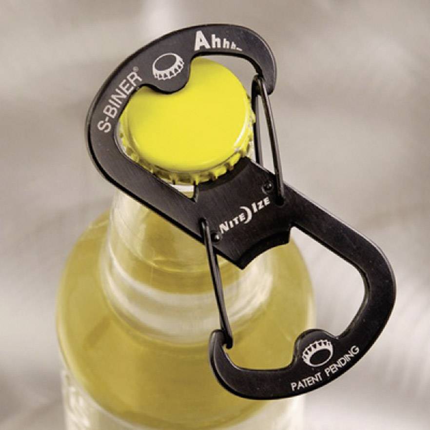 NITE Ize Schlüssel-Karabiner NI-SBO-03-11 S-Biner Ahhh Edelstahl 1St.