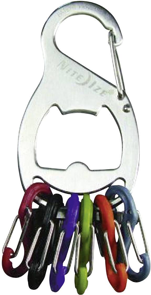 NITE Ize Schlüssel-Karabiner NI-KRB-03-11 KeyRack 6 S-Biner Silber 1 St.