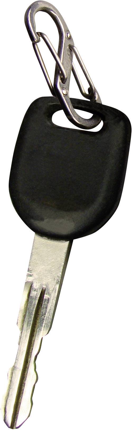 NITE Ize Schlüssel-Karabiner NI-KRS-03-11 KeyRack 6 S-Biner Silber 1 St.