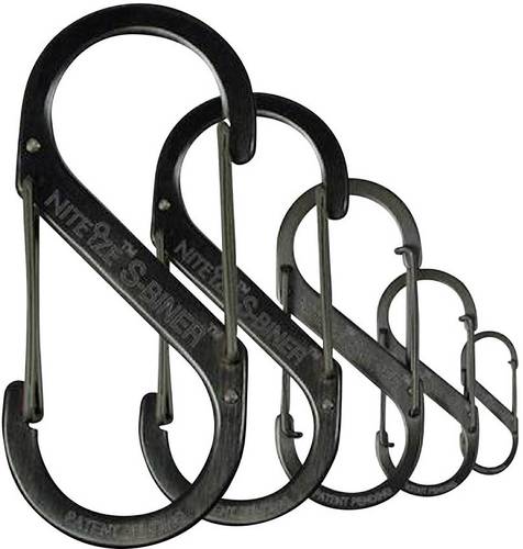 NITE Ize NI-SB4-03-01 Karabiner S-Biner Gr. 4 89 mm x 38 mm 1 St.