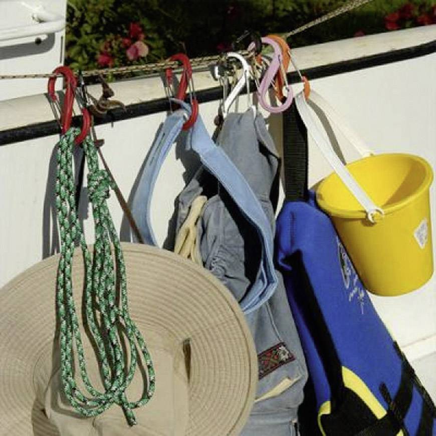 NITE Ize NI-SBP2-03-01 Karabiner S-Biner Gr. 2 76mm x 50mm x 25mm 1St.