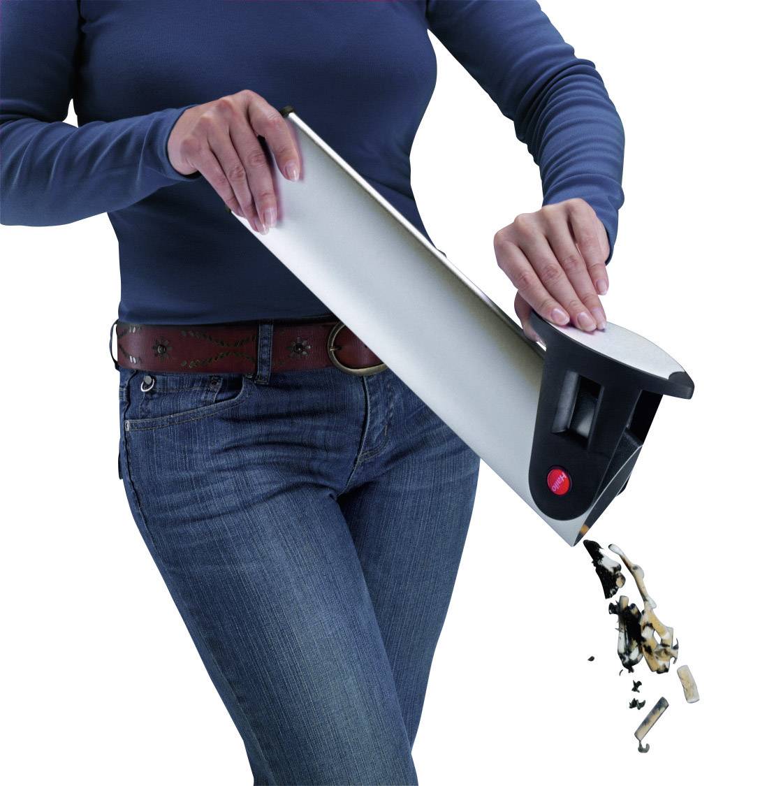 Hailo Aschenbecher 1l ProfiLine Slim XS (Ø x H) 330mm x 1080mm Aluminium (matt) 1St.