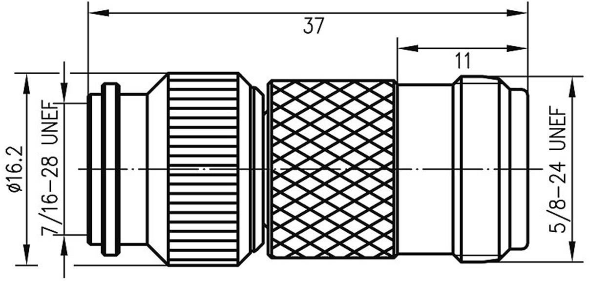 Telegärtner J01019A0008 J01019A0008 TNC-Adapter TNC-Stecker - N-Buchse 1 St.
