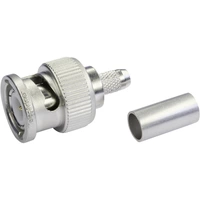 Telegärtner 100027488 100027488 BNC-Steckverbinder Stecker, gerade 75Ω Telegärtner 100027488 100027488 BNC-Steckverbinder Stecker, gerade 75Ω