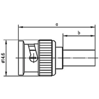 Telegärtner 100027488 100027488 BNC-Steckverbinder Stecker, gerade 75Ω Telegärtner 100027488 100027488 BNC-Steckverbinder Stecker, gerade 75Ω