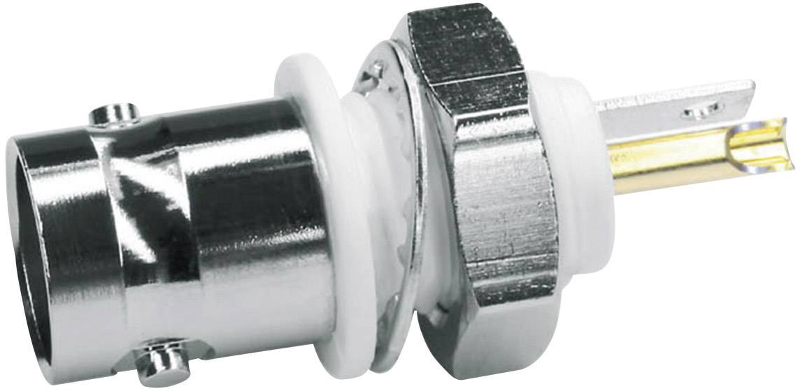 Telegärtner 100023370 100023370 BNC-Steckverbinder Buchse, Einbau vertikal 50 Ω 1 St.