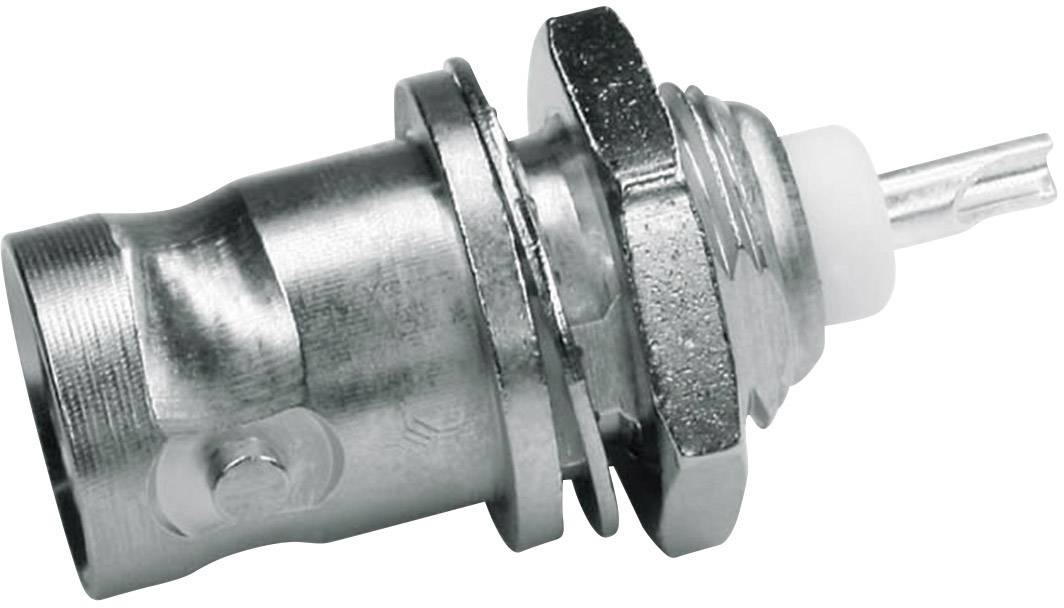 Telegärtner 100027477 100027477 BNC-Steckverbinder Buchse, Einbau vertikal 50Ω 1St.