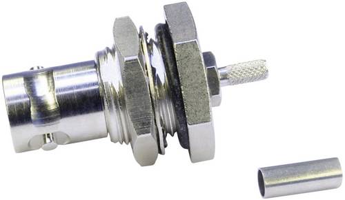 Telegärtner 100023431 100023431 BNC-Steckverbinder Buchse, Einbau 50 Ω 1 St.