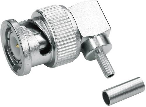 Telegärtner 100023304 100023304 BNC-Steckverbinder Stecker, gewinkelt 50 Ω 1 St.