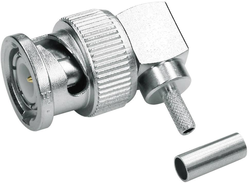 Telegärtner 100023458 100023458 BNC-Steckverbinder Stecker, gewinkelt 75Ω 1St.
