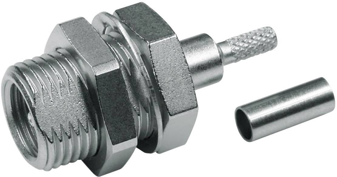 Telegärtner 100027727 100027727 FME-Steckverbinder Stecker, Einbau vertikal 50Ω 1St.