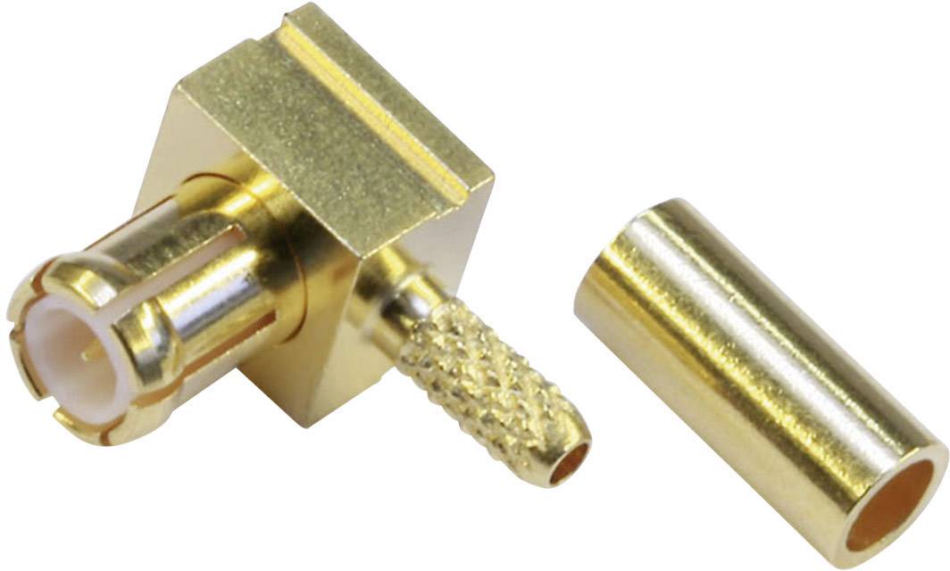 Telegärtner 100027684 100027684 MCX-Steckverbinder Stecker, gewinkelt 50 Ω 1 St.
