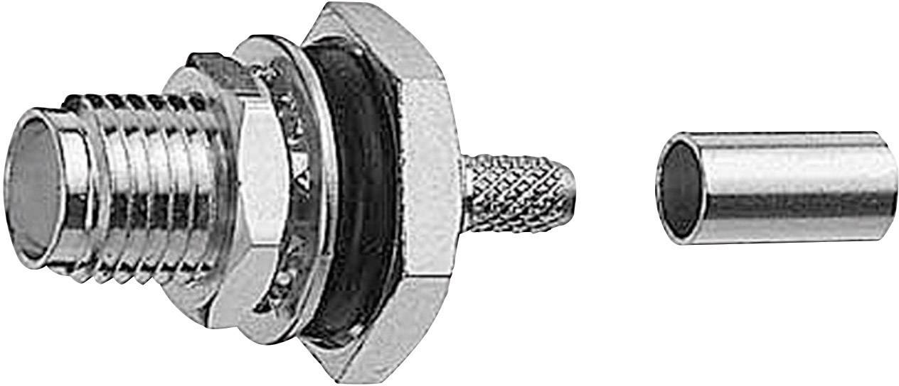 Telegärtner 100024760 100024760 R-SMA-Steckverbinder Buchse, gerade 50 Ω 1 St.