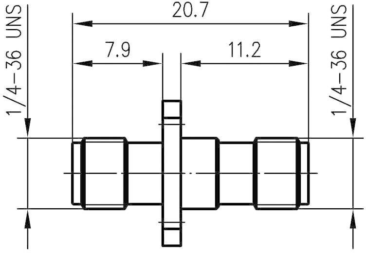 Telegärtner 100024791 100024791 SMBA-Adapter SMA-Buchse - SMA-Buchse 1St.