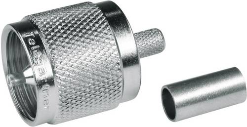 Telegärtner 100024322 100024322 Connecteur UHF mâle, droit 50 Ω 1 pc(s)