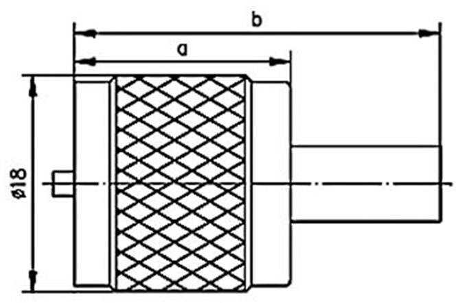 Telegärtner 100024322 100024322 UHF-Steckverbinder Stecker, gerade 50Ω 1St.