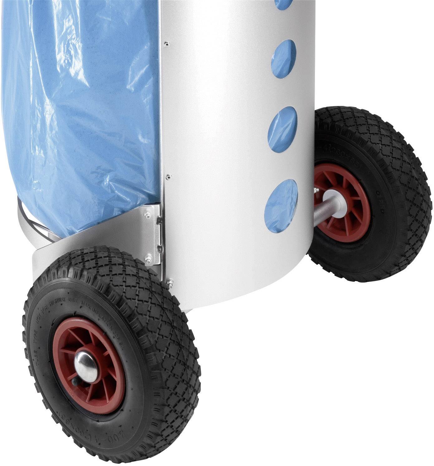 Abfallsammler Müll Caddy fahrbar