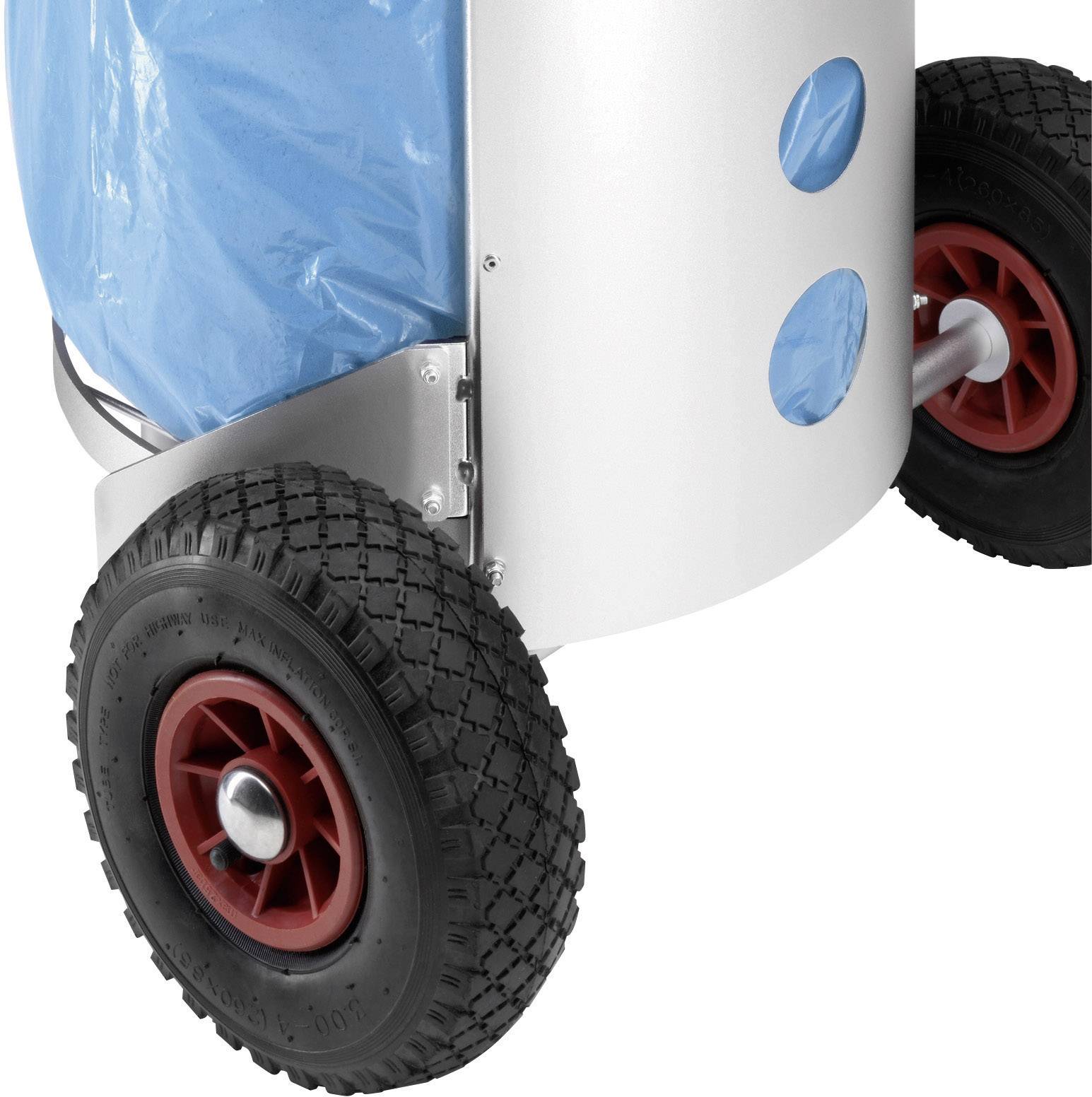 Abfallsammler Müll Caddy fahrbar