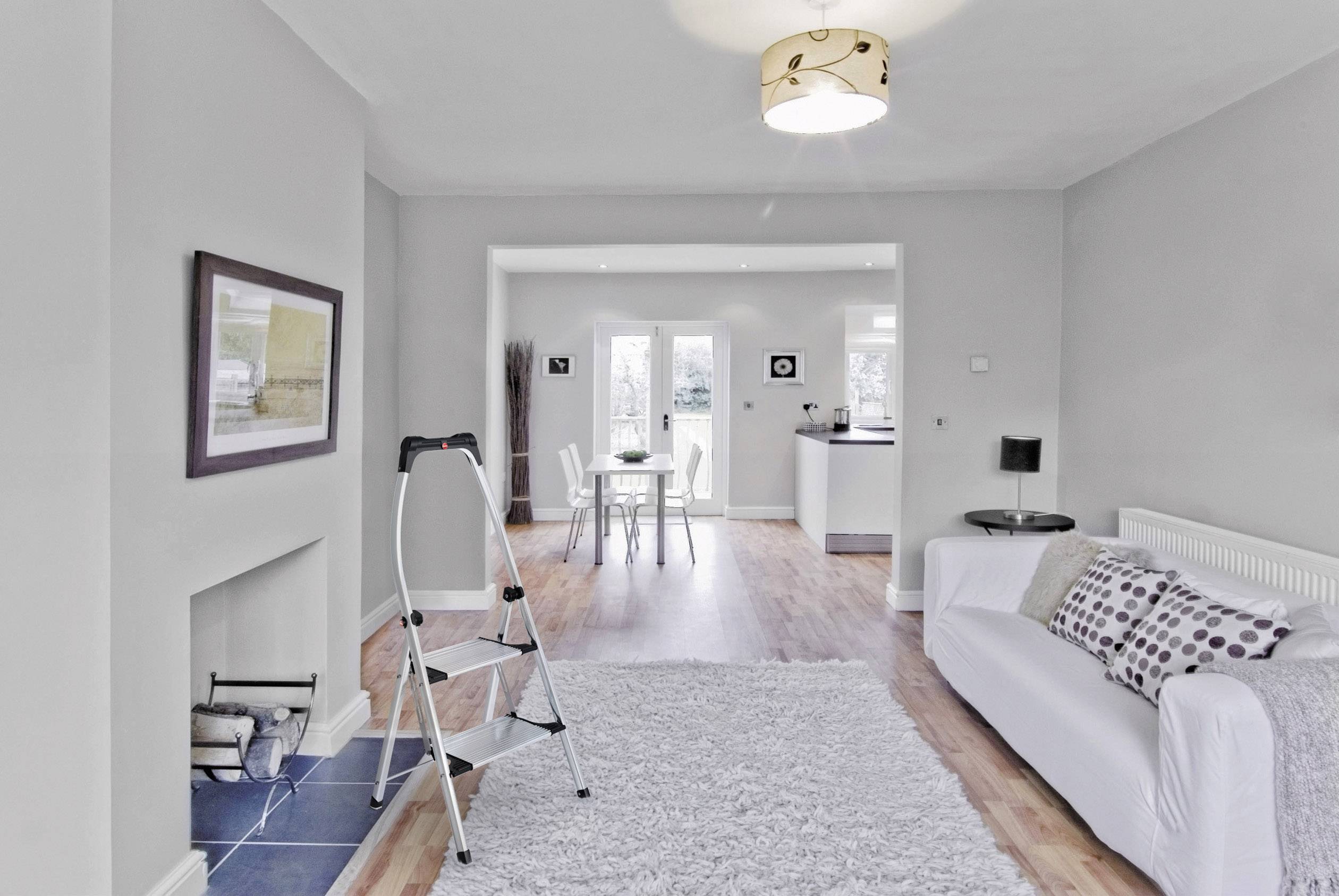 Hailo K100 TopLine 4302-301 Aluminium Klapptritt klappbar Arbeitshöhe (max.): 2.25 m Silber, Schwarz 5.2 kg