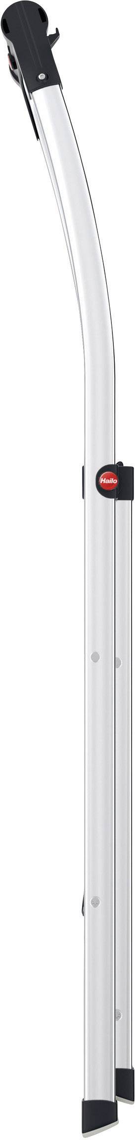 Hailo K100 TopLine 4303-301 Aluminium Klapptritt klappbar Arbeitshöhe (max.): 2.50m Silber, Schwarz 7.3kg