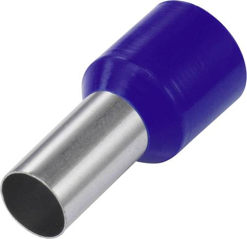 TRU COMPONENTS 1091289 Aderendhülse 1 x 16mm² x 12mm Teilisoliert Blau 100St.