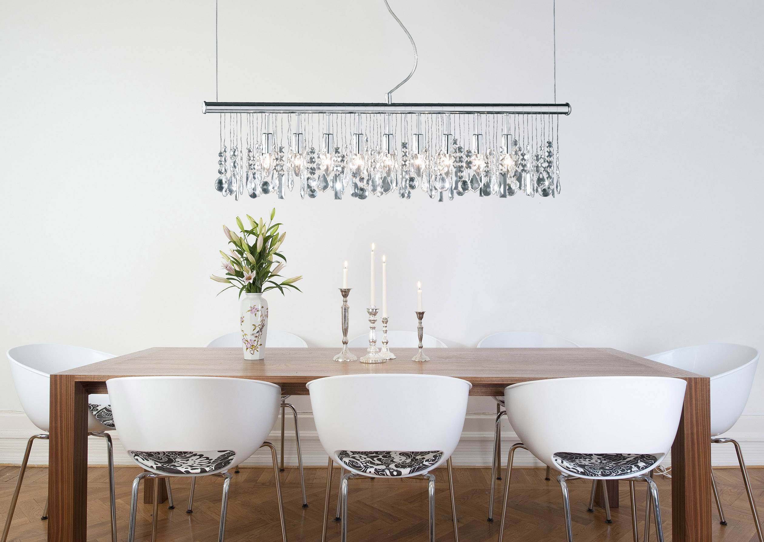 ACTION Crysal 725809010000 Pendelleuchte Halogen E14  360 W Chrom