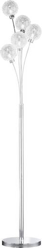 WOFI ARC 3306.05.01.0000 Stehlampe Halogen G9 165W Chrom