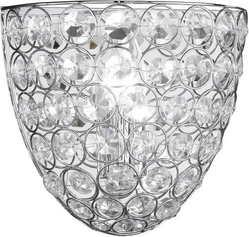 WOFI 4568.01.01.0220 Holly Deckenleuchte Energiesparlampe E14 40W Chrom