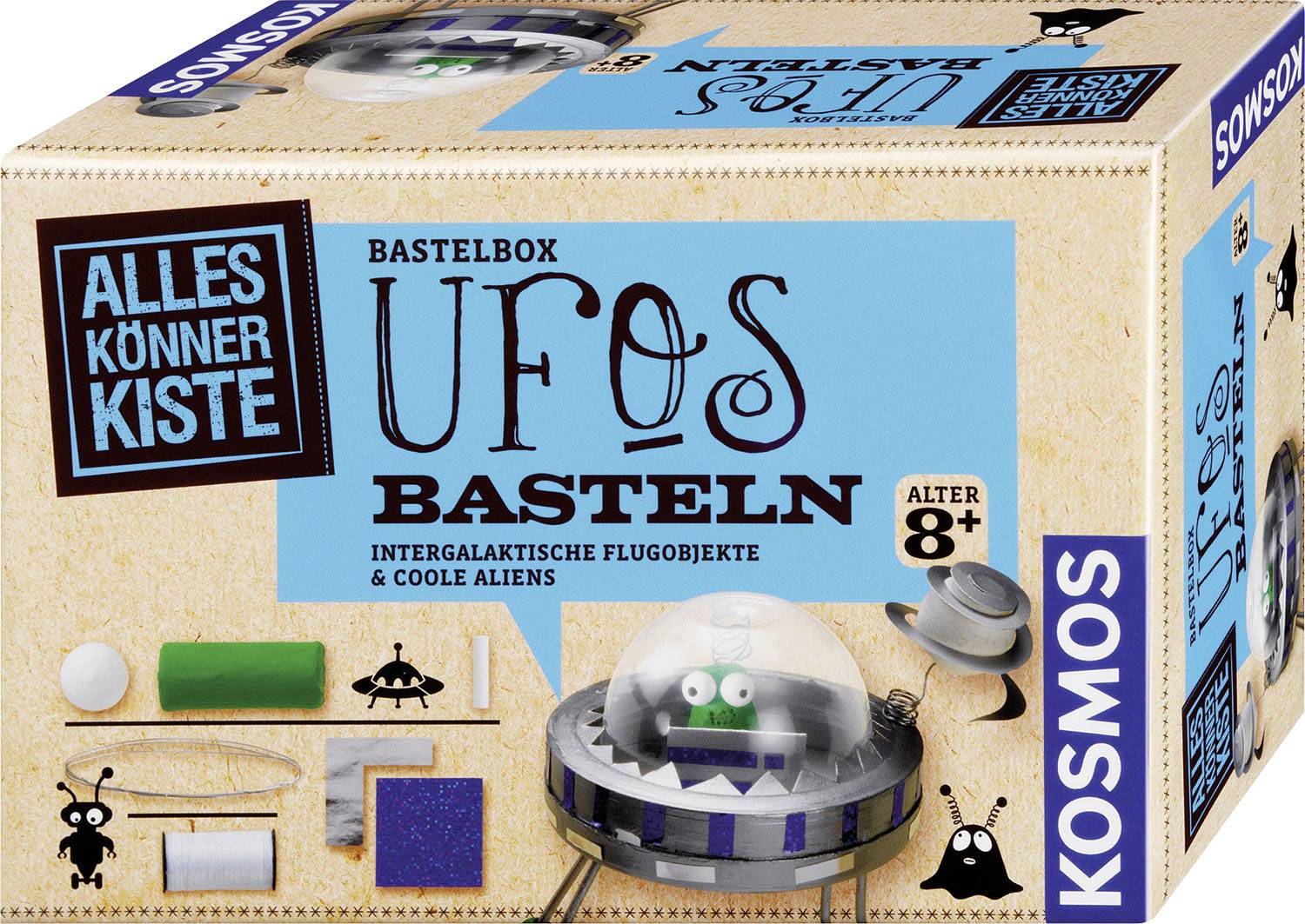 Kosmos 604127 UFOs basteln Basteln Experimentier-Box ab 7 Jahre