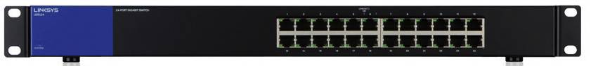 Linksys LGS124 Netzwerk Switch 24 Port 1 GBit/s