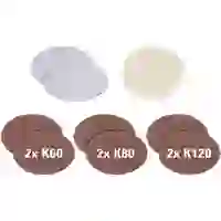 Einhell CC-PO 1110/1/2 E 2093233 Polierhauben / Schleifscheiben Zubehörsatz 180mm Einhell CC-PO 1110/1/2 E 2093233 Polierhauben / Schleifscheiben Zubehörsatz 180mm