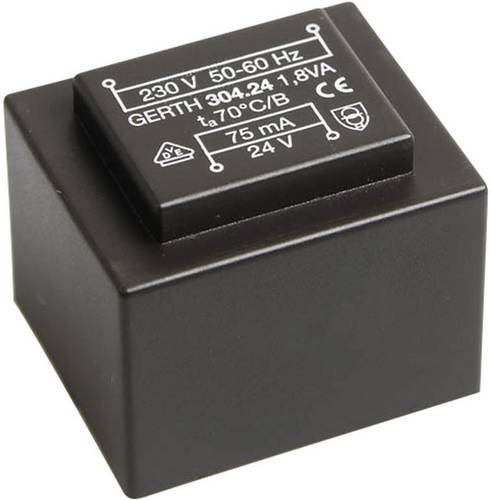 Gerth PT301501 Printtransformator 1 x 230 V 1 x 15 V/AC 1.80 VA 120 mA