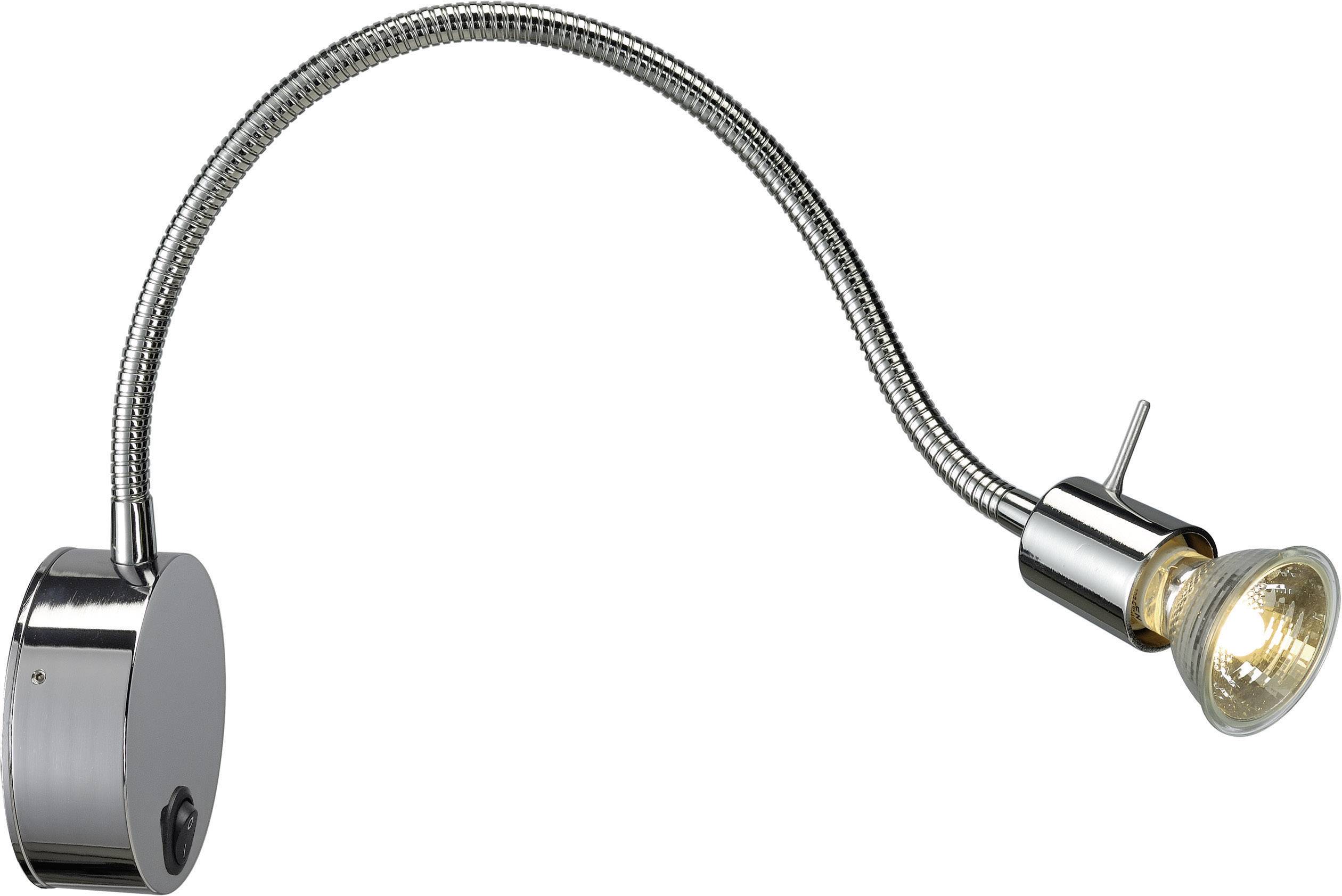 SLV DIO FLEX PLATE 146692 Wandleuchte GU10 50W Halogen Chrom