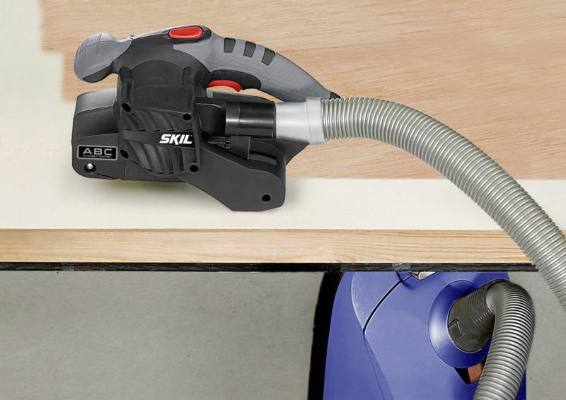 SKIL 1215 AA F0151215AA Bandschleifer 650 W 76 x 130 mm Band-Breite 76 mm Band-Länge 457 mm