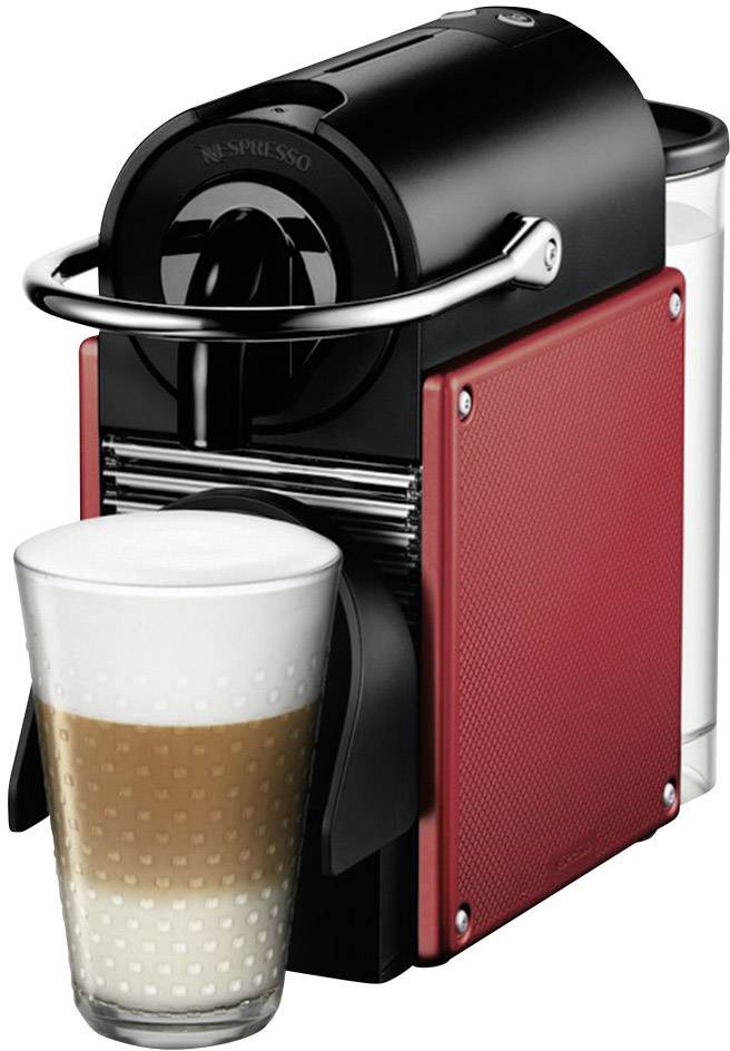 DeLonghi Pixie EN 125.R Kapselmaschine Rot, Schwarz