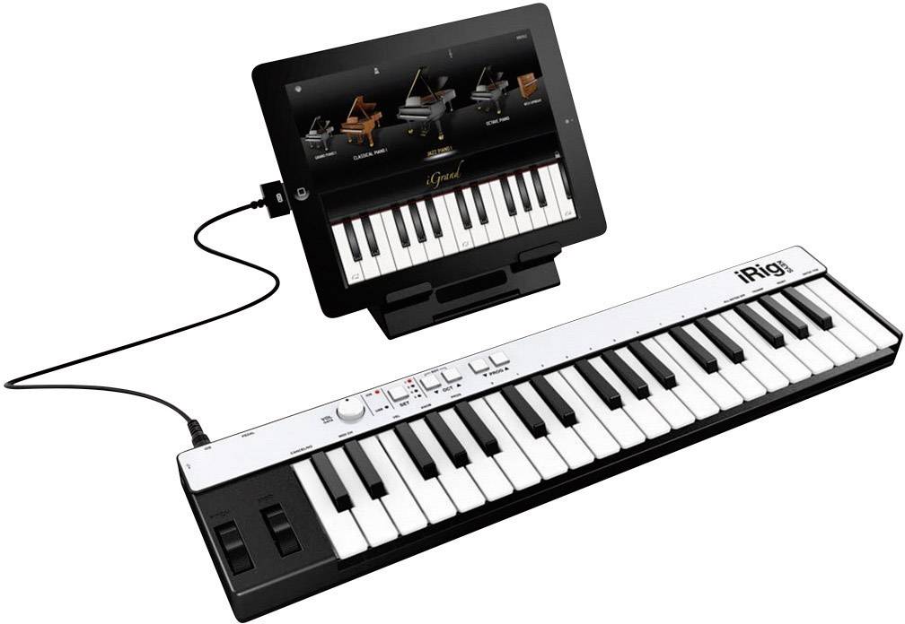 IK Multimedia iRig Keys Pro MIDI-Controller Schwarz